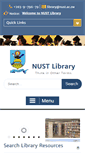 Mobile Screenshot of library.nust.ac.zw