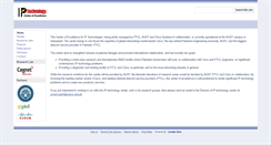 Desktop Screenshot of iptech.seecs.nust.edu.pk